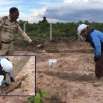ប្រទះឃើញគ្រាប់យុទ្ធភណ្ឌមិនទាន់ផ្ទុះចំនួន៤គ្រាប់ក្នុងដី នៅស្រុកទឹកផុស