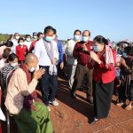 កាកបាទក្រហមកម្ពុជា ផ្តល់អំណោយមនុស្សធម៌ជូនប្រជាពលរដ្ឋរងគ្រោះដោយជំនន់ទឹកភ្លៀងចំនួន ៧៩៥គ្រួសារ រស់នៅ...