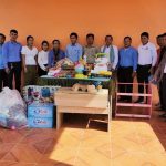 សាលាមត្តេយ្យសិក្សាសហគមន៍ជ្រោយបបុស្ស ក្នុងស្រុកកំពង់លែង ទទួលបានសម្ភារៈសម្រាប់សិក្សានិងឧ...