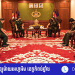 មេបញ្ជាការកងទ័ពជើងគោកកម្ពុជា បានទទួលជួបឯកអគ្គរដ្ឋទូតវៀតណាម ប្រចាំនៅកម្ពុជា និងអនុព័ន្ធយោធាទើបបញ្ចប់អ...