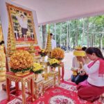 សាខាកាកបាទក្រហមកម្ពុជាខេត្តកំពង់ឆ្នាំង ប្រារព្ធពិធីបុណចម្រើនព្រះជន្មថ្វាយសម្តេចព្រះ...