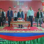 សាលារៀនសុវណ្ណភូមិសាខាខេត្តកំពង់ឆ្នាំងធ្វើពិធីប្រគល់វិញ្ញាបនបត្រ បណ្ណសរសើរ និងចែករង...