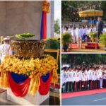 ព្រះមហាក្សត្រ ស្តេចយាងពន្លត់ភ្លើងជ័យ ខួបលើកទី៧១ ទិវាបុណ្យឯករាជ្យជាតិ ០៩ វិច្ឆិកា