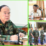 នាយឧត្តមសេនីយ៍ ម៉ៅ សុផាន់ និងអភិបាលខេត្តកំពង់ឆ្នាំង ដឹកនាំកងកម្លាំងចុះបង្ក្រាបបទល្...