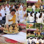 រដ្ឋបាលខេត្តកំពង់ឆ្នាំង រៀបចំពិធីសែនក្រុងពលី ព្រះរាជពិធីបុណ្យច្រត់ព្រះនង្គ័ល ឆ្នា...