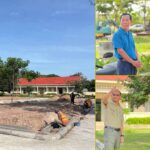 ឯកឧត្តម​ ស៊ុន​ សុវណ្ណា​រិទ្ធិ​ អញ្ជើញ​ចុះ​ពិនិត្យ​ដំណើរ​ការ​សាង​សង់​សួន​សុវត្ថិ​ភាព​ចរាចរណ៍​ផ្លូវ​គោ...