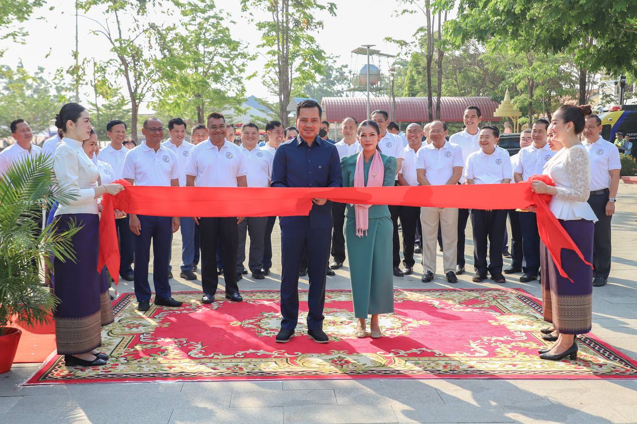 សួន​សុវត្ថិ​ភាព​ចរាចរណ៍​សិប្បនិម្មិត​ដំបូង​គេ​នៅ​កម្ពុជា​ ស្ថិត​ក្នុង​បរិវេណ​វិទ្យាល័យ​ក្រុងកំពង់ឆ្នាំង​ សម្ពោធ​ដាក់​ឲ្យ​ប្រើប្រាស់​ជាផ្លូវការ​