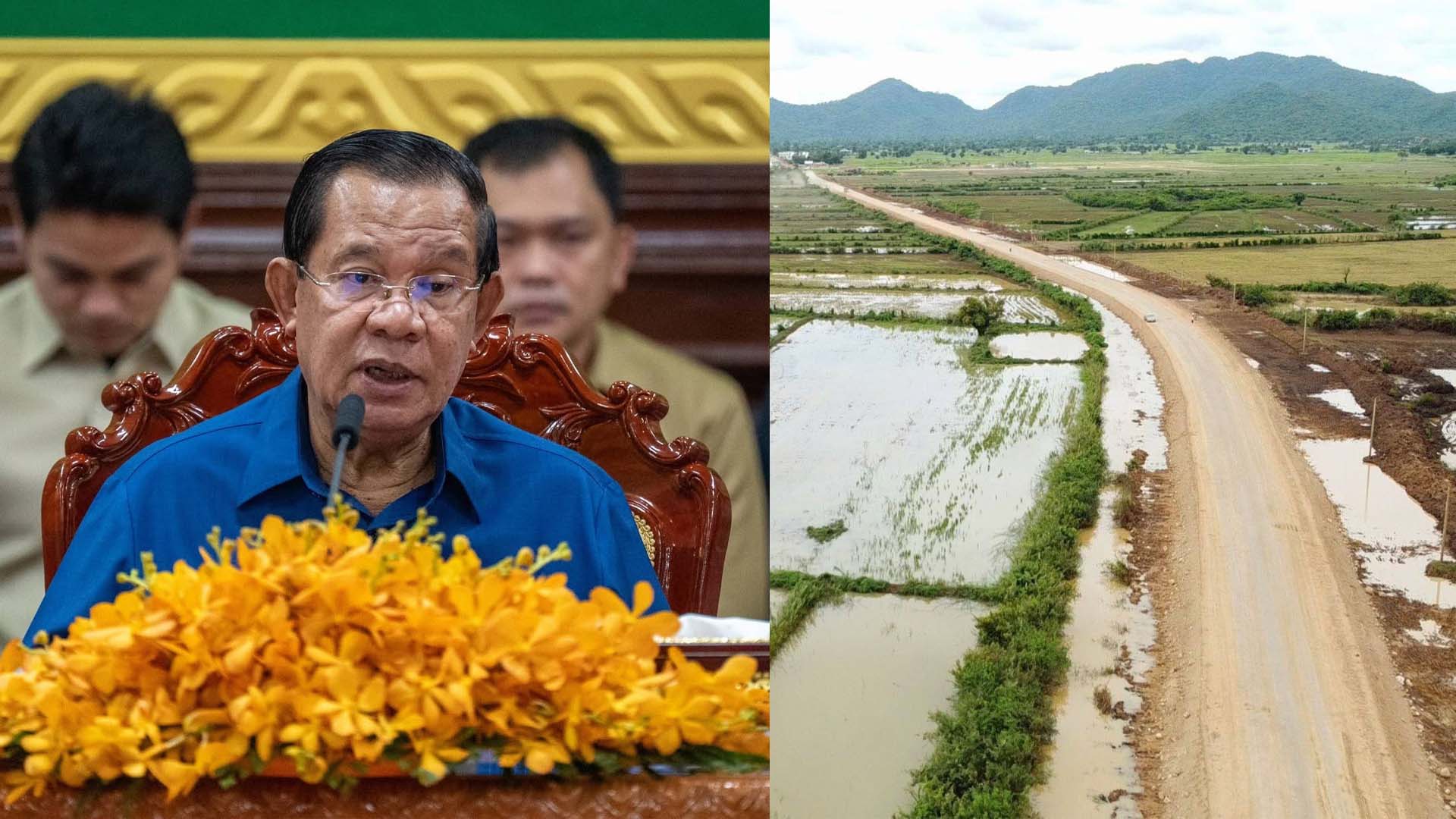សម្តេចតេជោ ហ៊ុន សែន នៅតែយកចិត្តទុកដាក់ខ្ពស់ លើគម្រោងសាងសង់ផ្លូវ និងស្ពានតភ្ជាប់កំពង់ឆ្នាំង និងកំពង់ធំ និងបានស្នើចិនពិចារណាលើគម្រោងនេះ