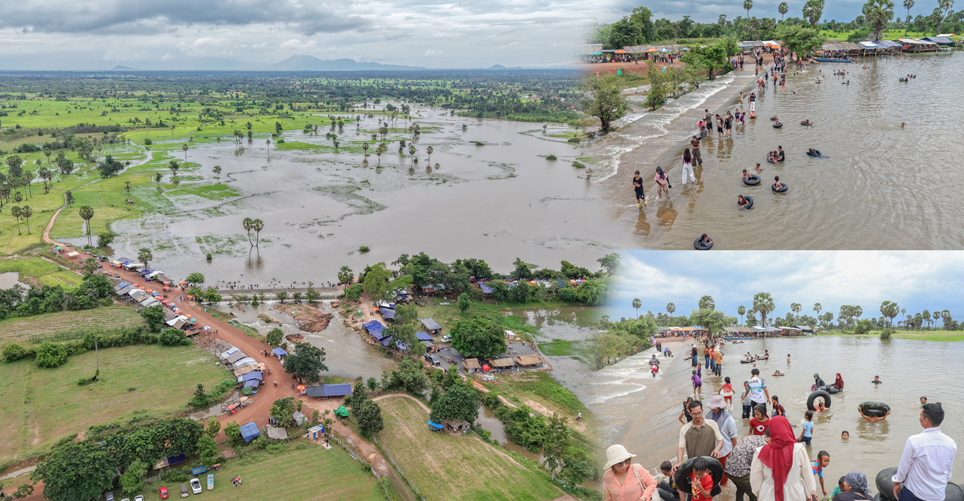 ប្រព័ន្ធធារាសាស្ត្រកប់សេះ ជាកន្លែងកម្សាន្តនិងលេងទឹកដ៏ពេញនិយម ក្នុងរដូវដាក់បិណ្ឌ